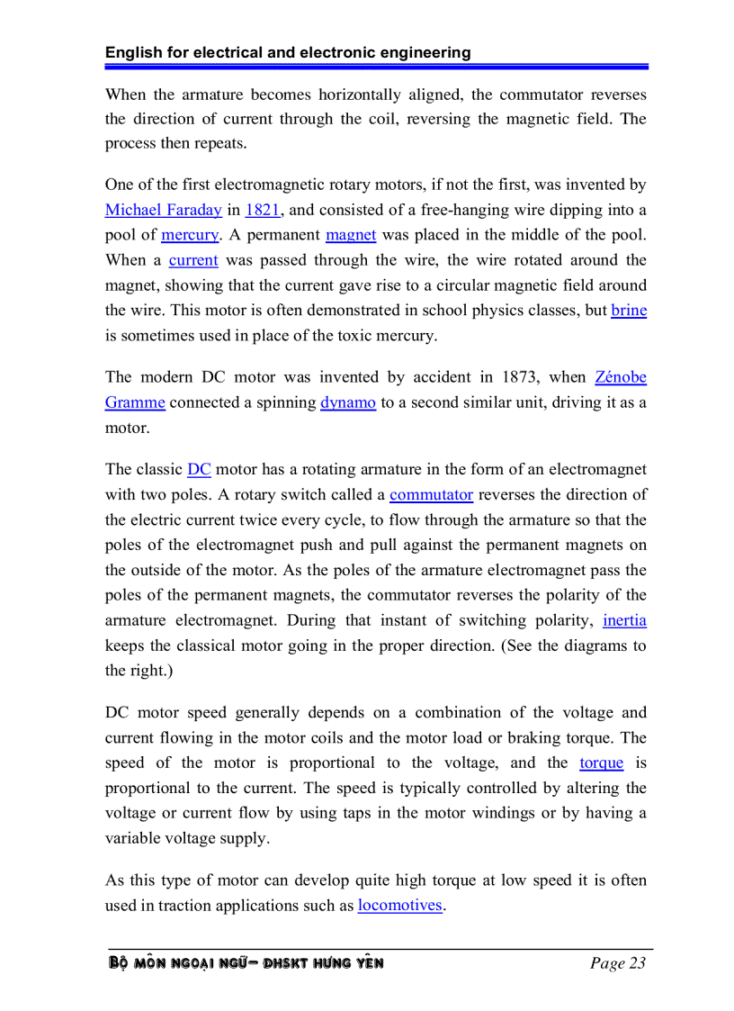 image for page Tiếng anh chuyên ngành điện điện tử