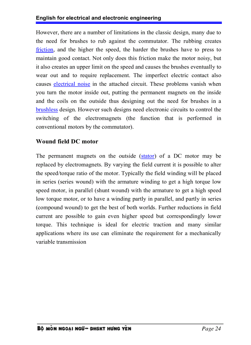 image for page Tiếng anh chuyên ngành điện điện tử