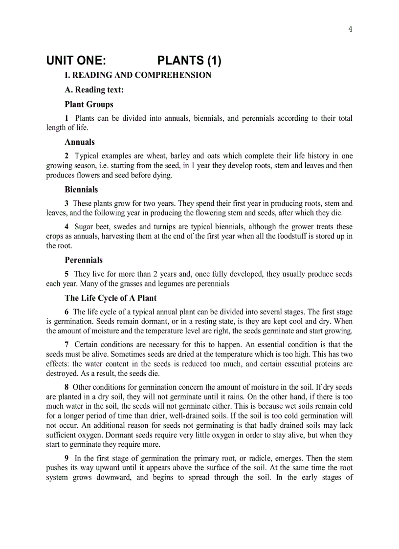 image for page Tiếng anh chuyên ngành nông nghiệp nhất là nông học nông lâm