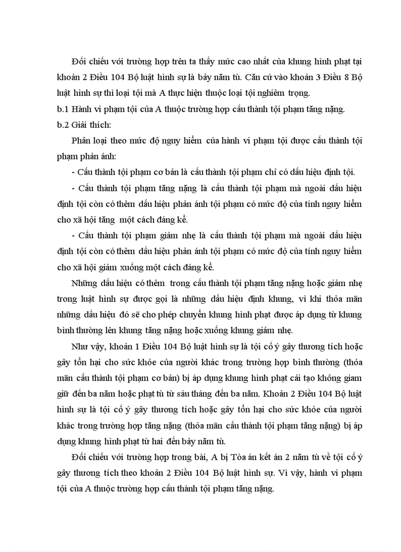 image for page Bài tập tình huống luật hình sự module 1