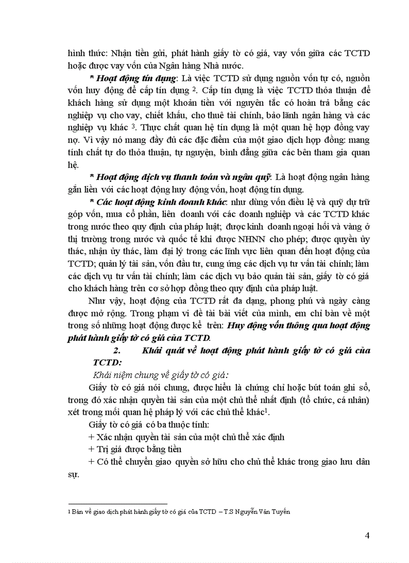 image for page BÀI TẬP HỌC KỲ MÔN LUẬT NGÂN HÀNG Tìm hiểu pháp luật huy động vốn thông qua hoạt động phát hành giấy tờ có giá của TCTD và những đánh giá nhận xét của tác giả về vấn đề nêu trên