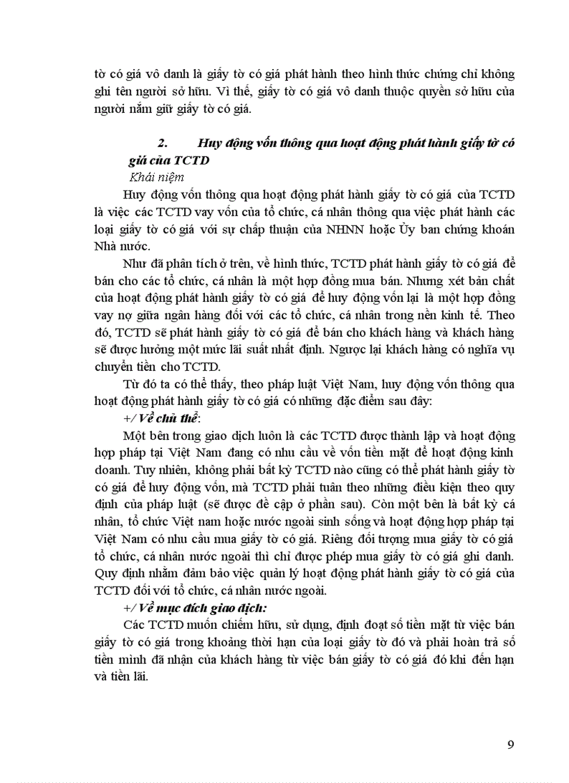 image for page BÀI TẬP HỌC KỲ MÔN LUẬT NGÂN HÀNG Tìm hiểu pháp luật huy động vốn thông qua hoạt động phát hành giấy tờ có giá của TCTD và những đánh giá nhận xét của tác giả về vấn đề nêu trên