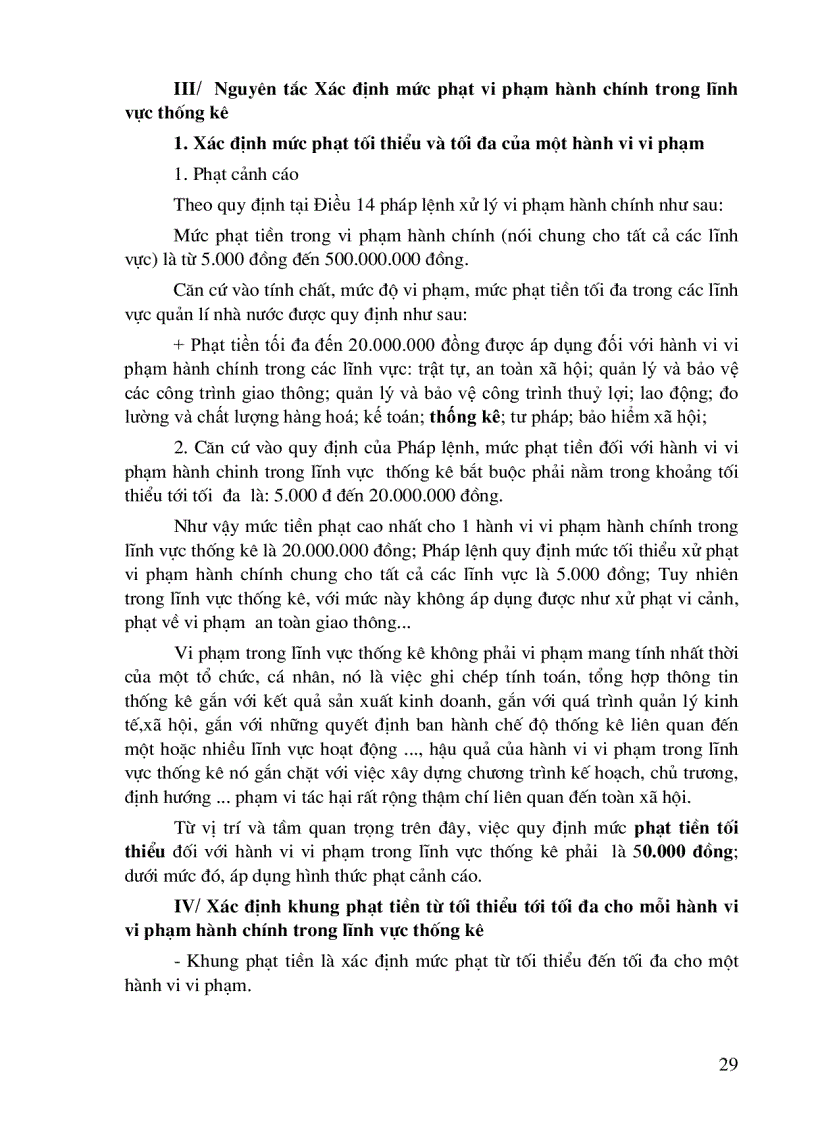 image for page Xác định hành vi hình thức và mức xử phạt vi phạm hành chính trong lĩnh vực thống kê