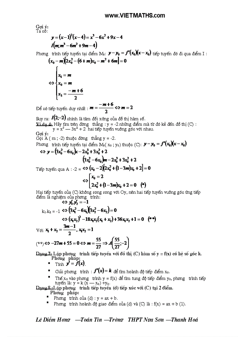 image for page Phương pháp khảo sát hàm số luyện thi đại học