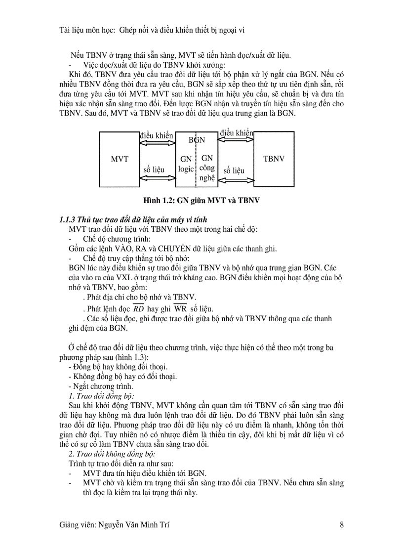 image for page Ghép nối và điều khiển thiết bị ngoại vi