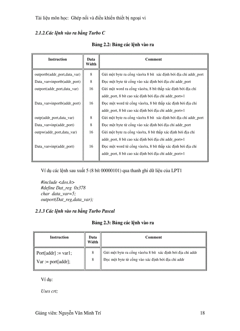 image for page Ghép nối và điều khiển thiết bị ngoại vi