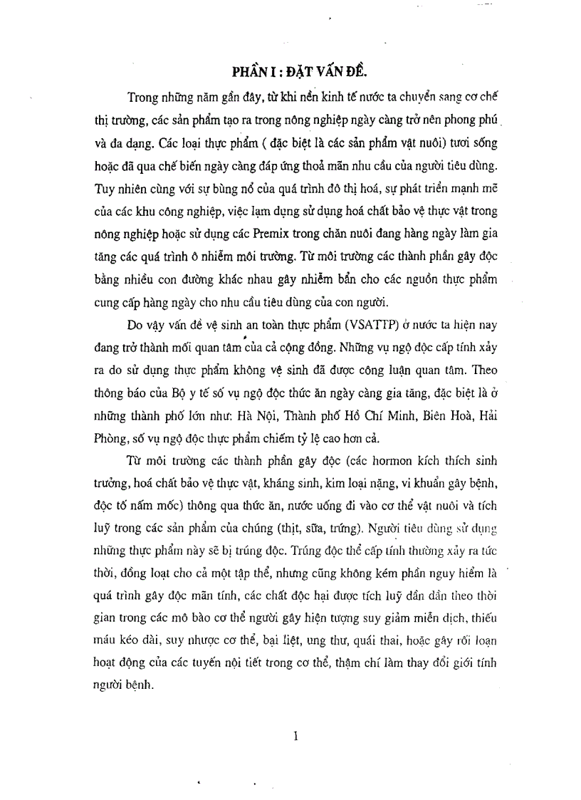 image for page Điều tra hiện trạng môi trường nước nuôi thức ăn chế độ nuôi dưỡng cá khu vực hồ Thanh Trì xác định các yếu tố chỉnh ảnh hưởng đến vệ sinh an toàn thực phẩm cá nuôi trong vùng hồ và