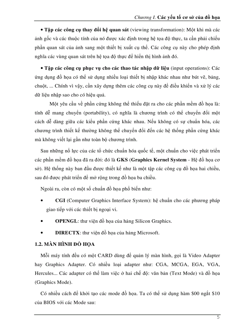 image for page Lý thuyết đồ họa