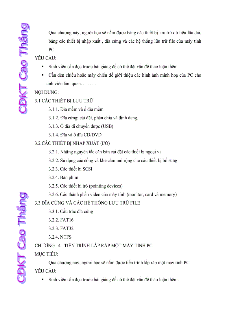 image for page Thực tập phần cứng cài đặt phần mềm