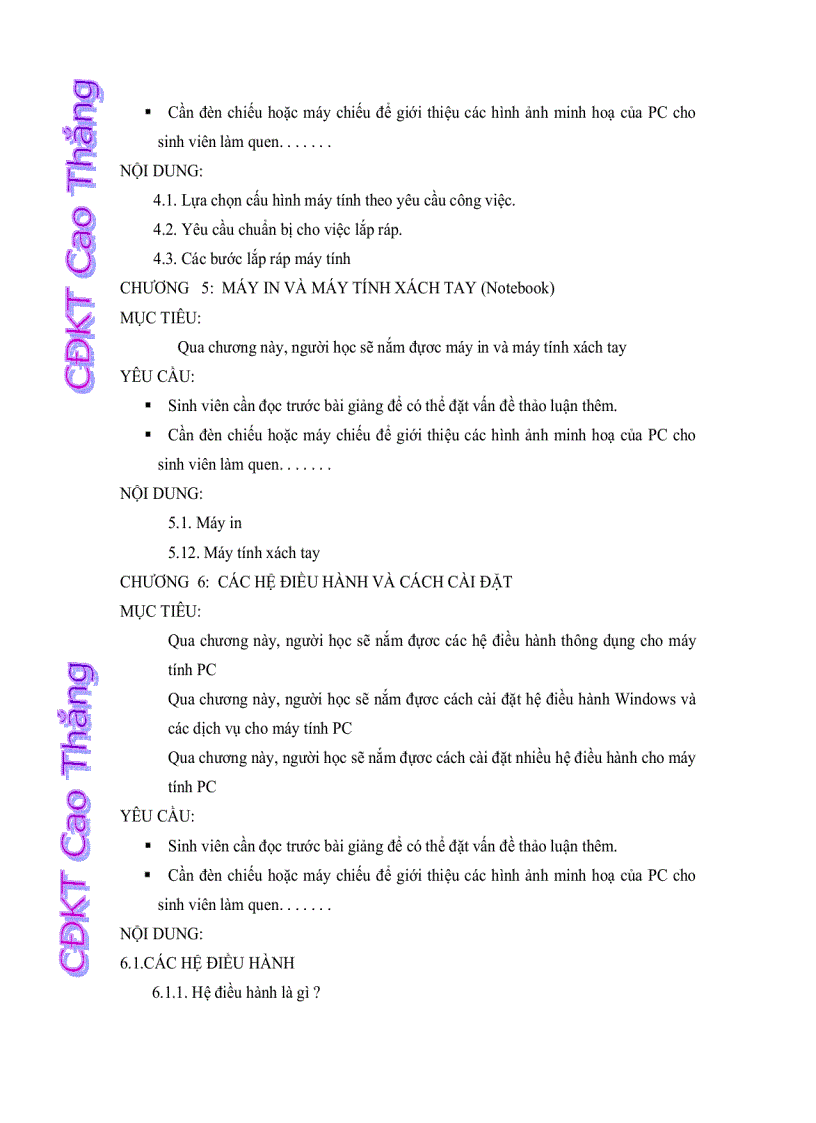 image for page Thực tập phần cứng cài đặt phần mềm