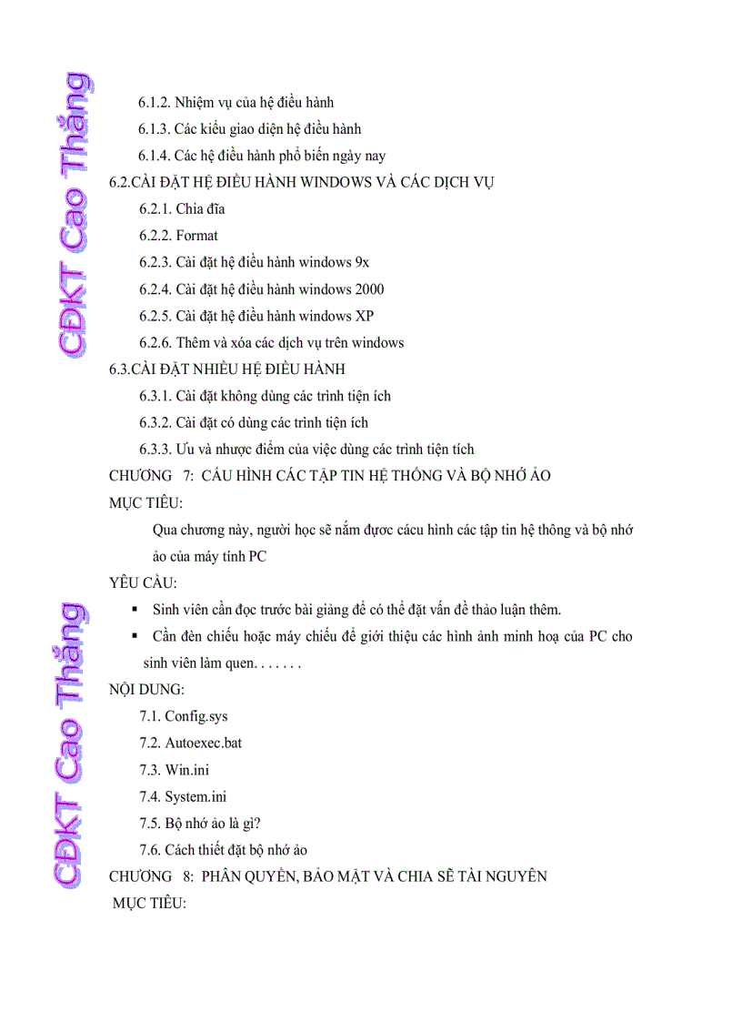 image for page Thực tập phần cứng cài đặt phần mềm