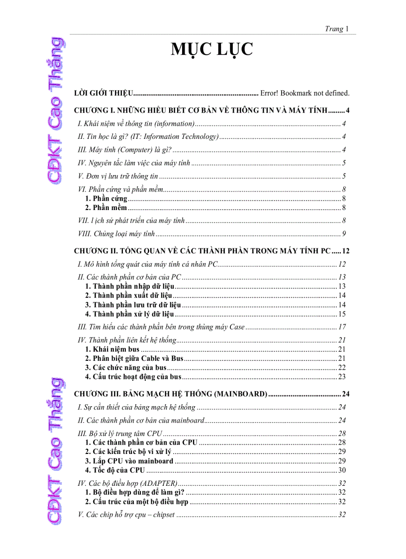 image for page Thực tập phần cứng cài đặt phần mềm
