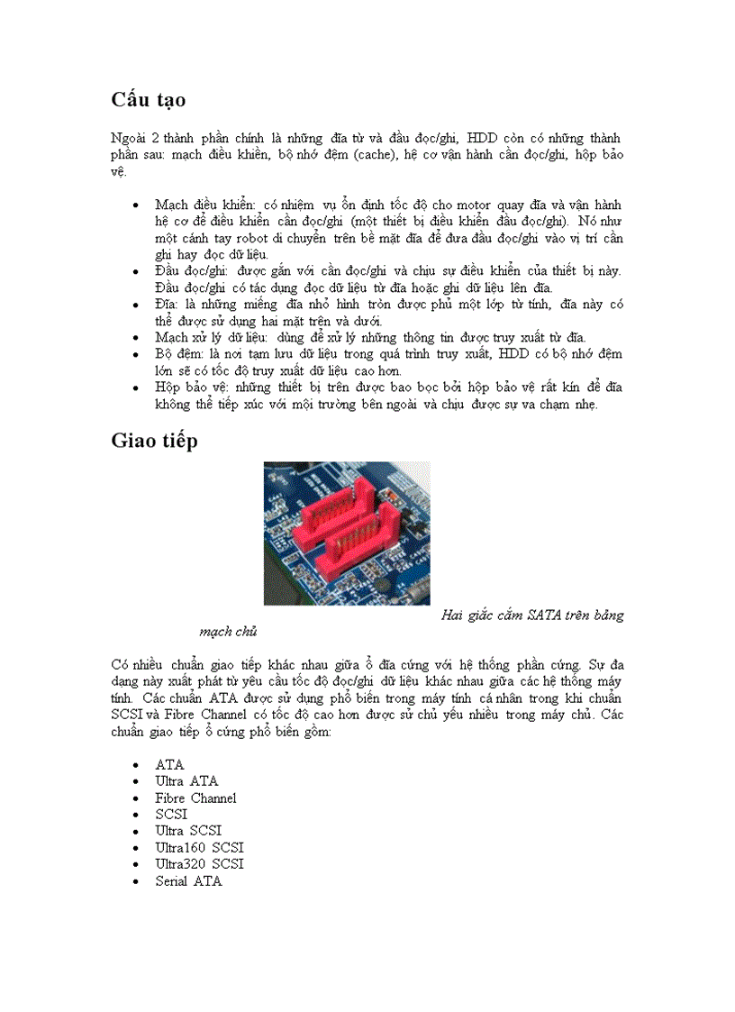 image for page Ổ cứng Hard disk drive