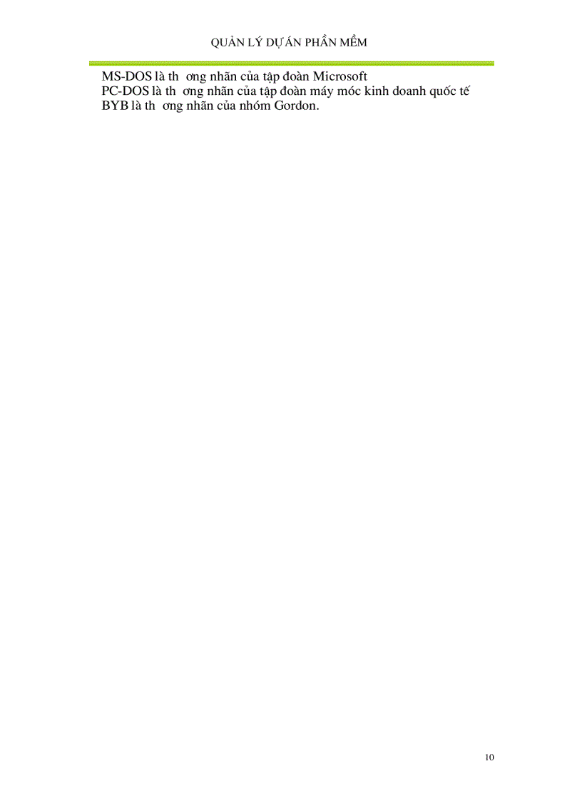 image for page Giáo trình quản lý dự án phần mềm