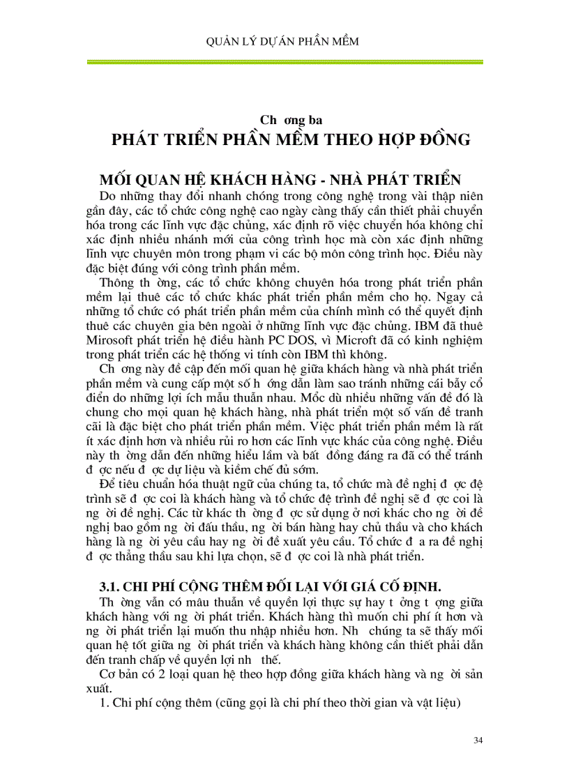 image for page Giáo trình quản lý dự án phần mềm