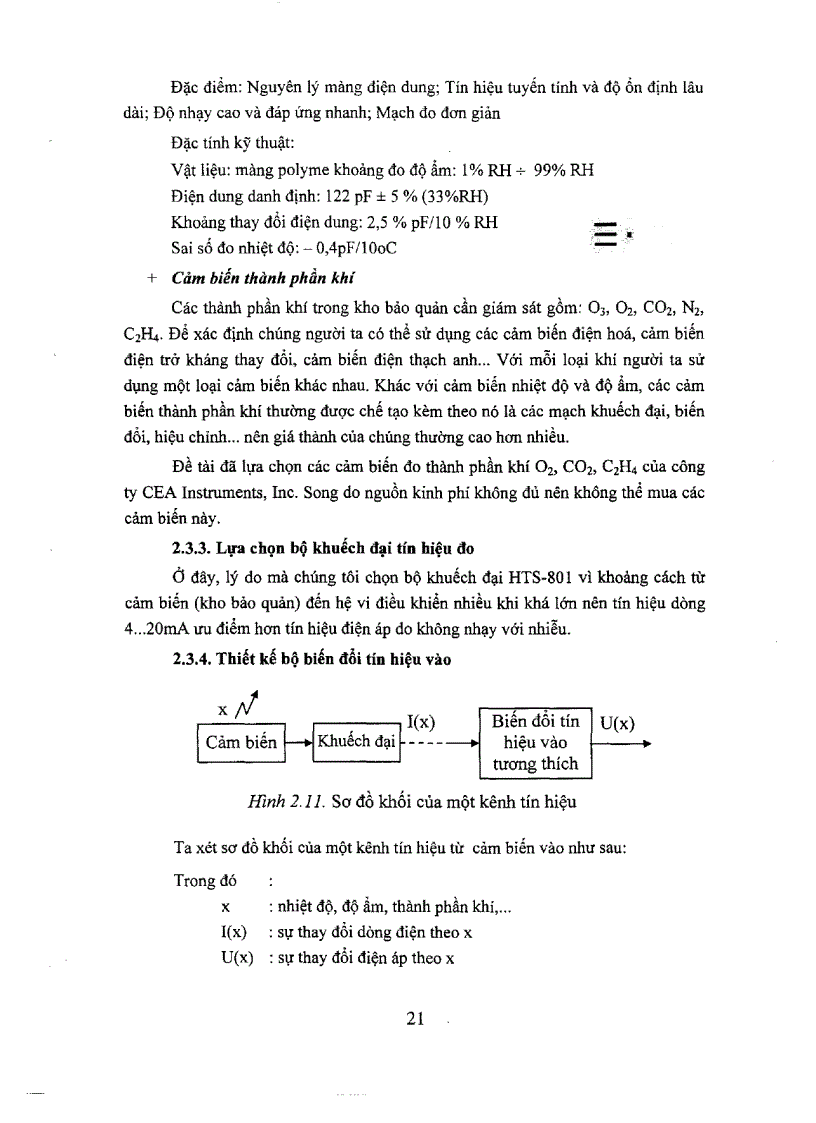 image for page Xây dựng chương trình điều khiển hệ thống tự động kiểm tra điều chỉnh nhiệt độ độ ẩm thành phần không khí trong kho bảo quản rau quả tươi
