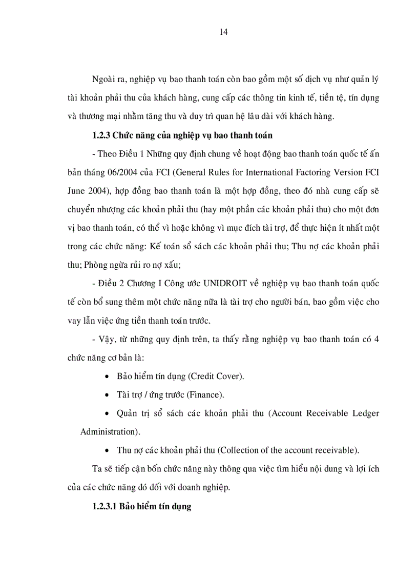 image for page Phát triển và hoàn thiện nghiệp vụ bao thanh toán tại các ngân hàng thương mại việt nam