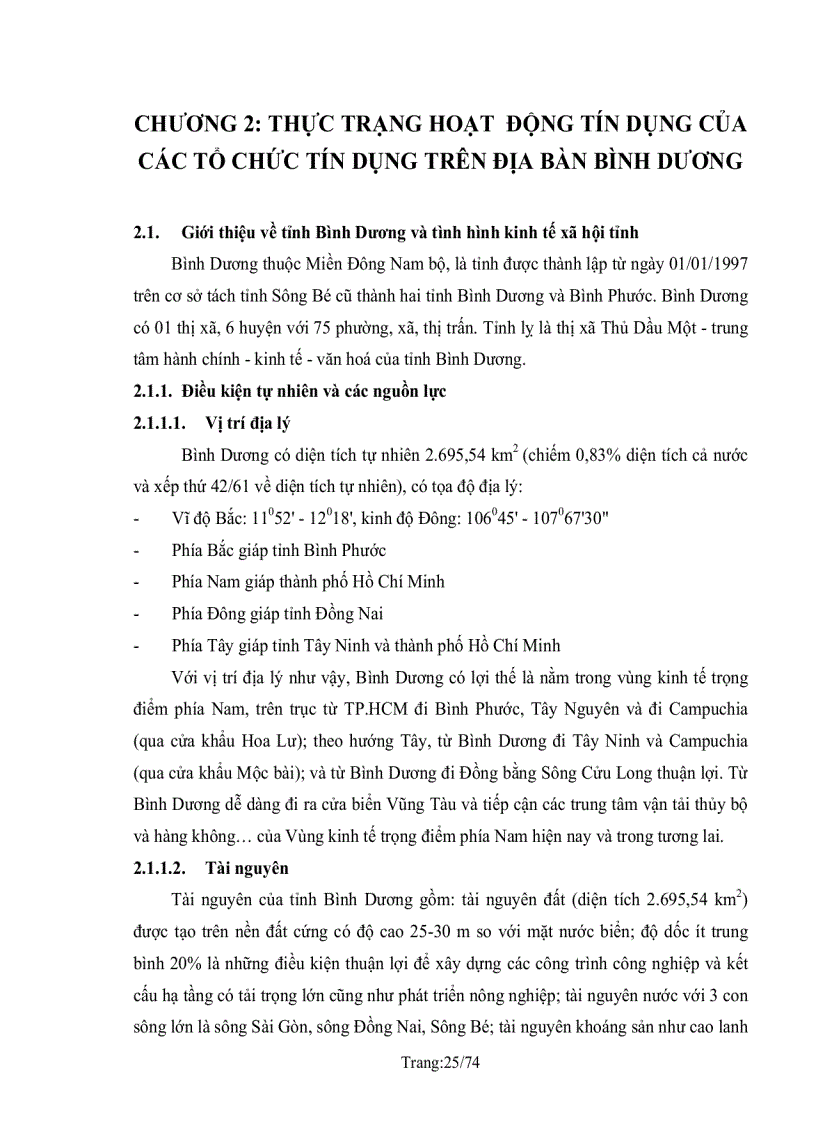 image for page Phát triển hoạt động tín dụng của các tổ chức tín dụng trên địa bàn tỉnh Bình Dương trong thời kỳ hội nhập kinh tế quốc tế