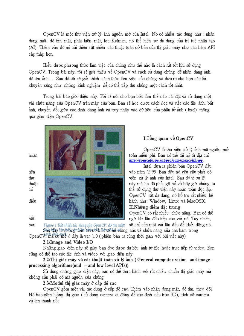 image for page Tài liệu OpenCV tiếng việt