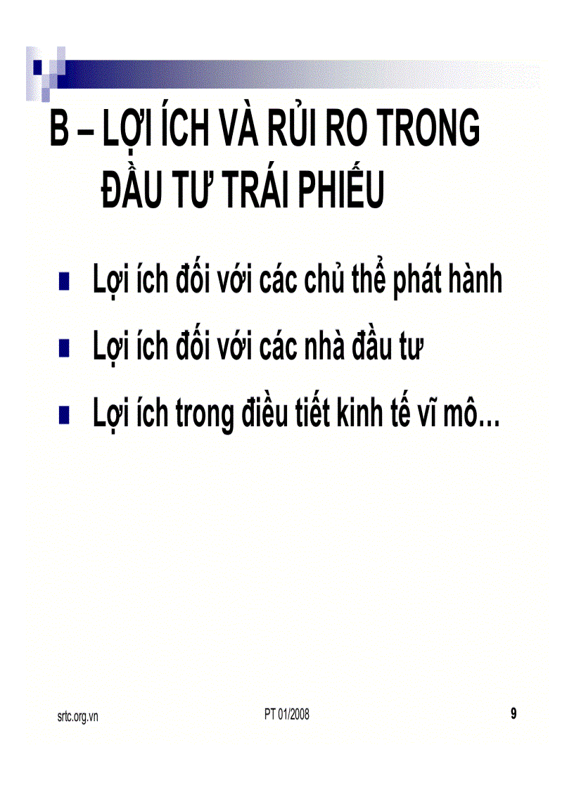 image for page Slide Phân tích và đầu tư trái phiếu