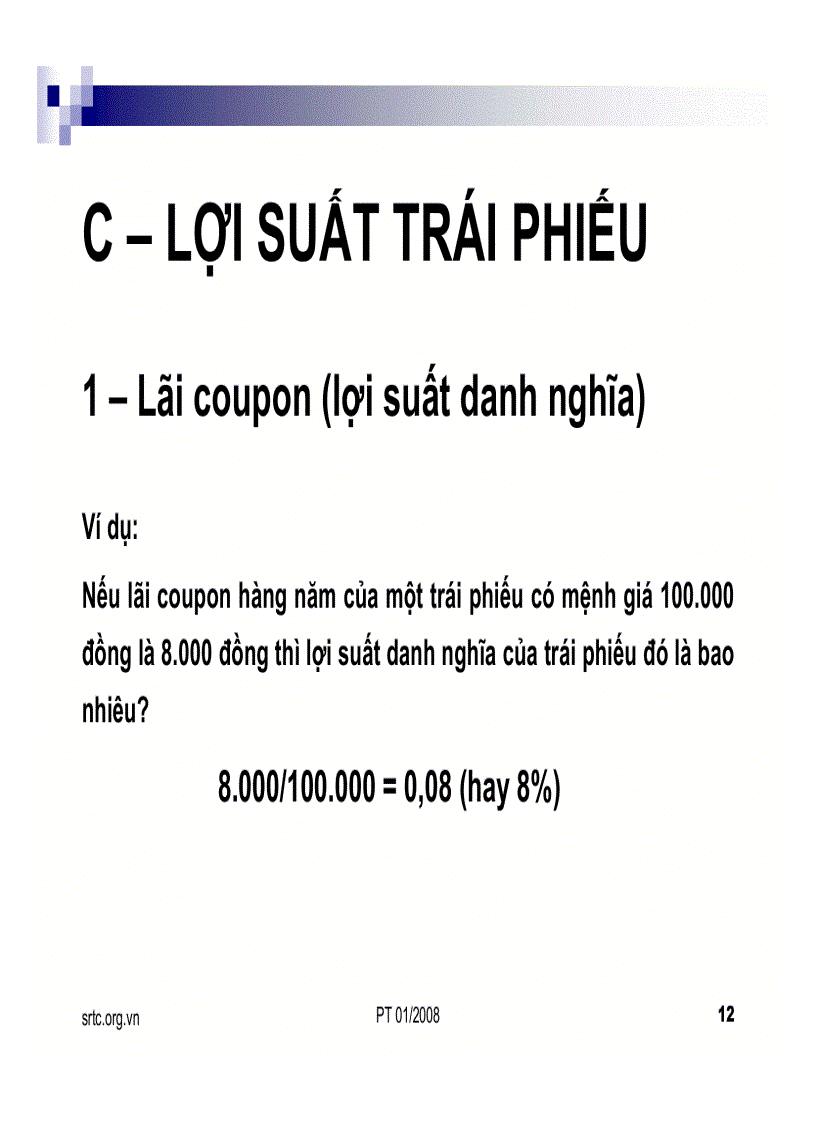 image for page Slide Phân tích và đầu tư trái phiếu