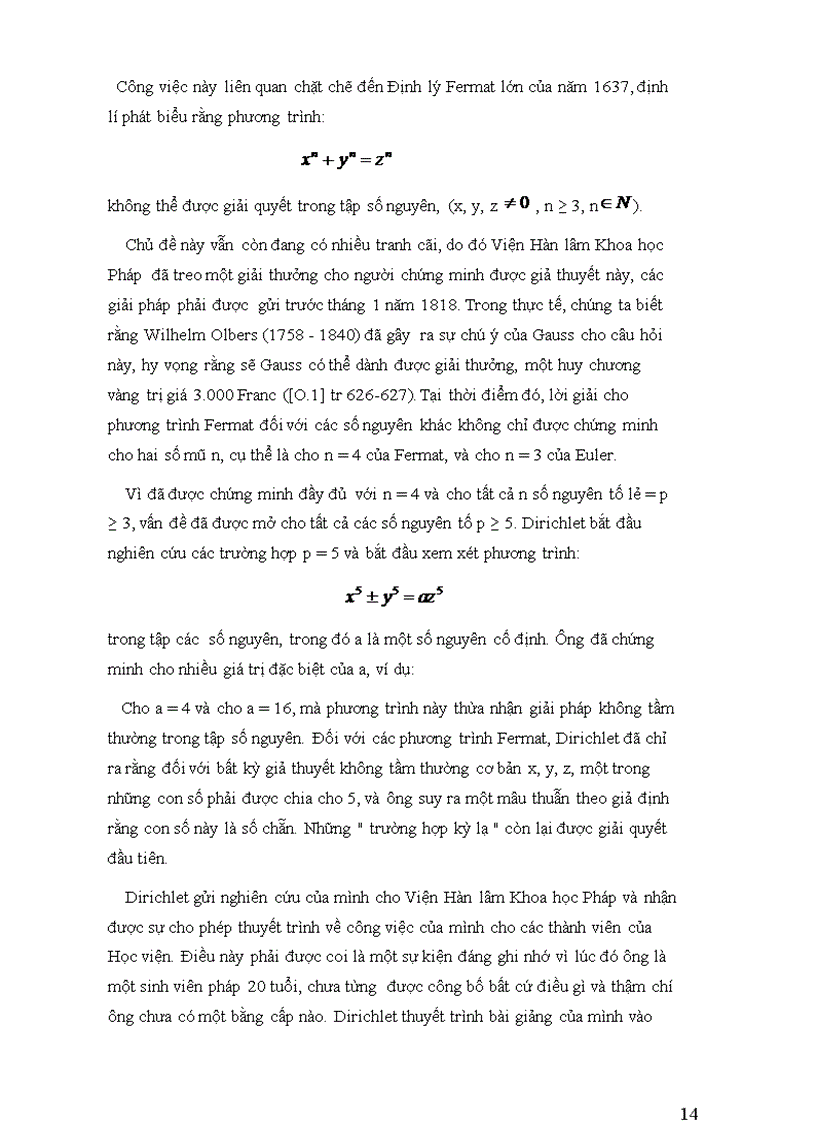 image for page Ứng dụng nguyên lí Dirichlet và nguyên lí cực hạn trong giải toán hình học