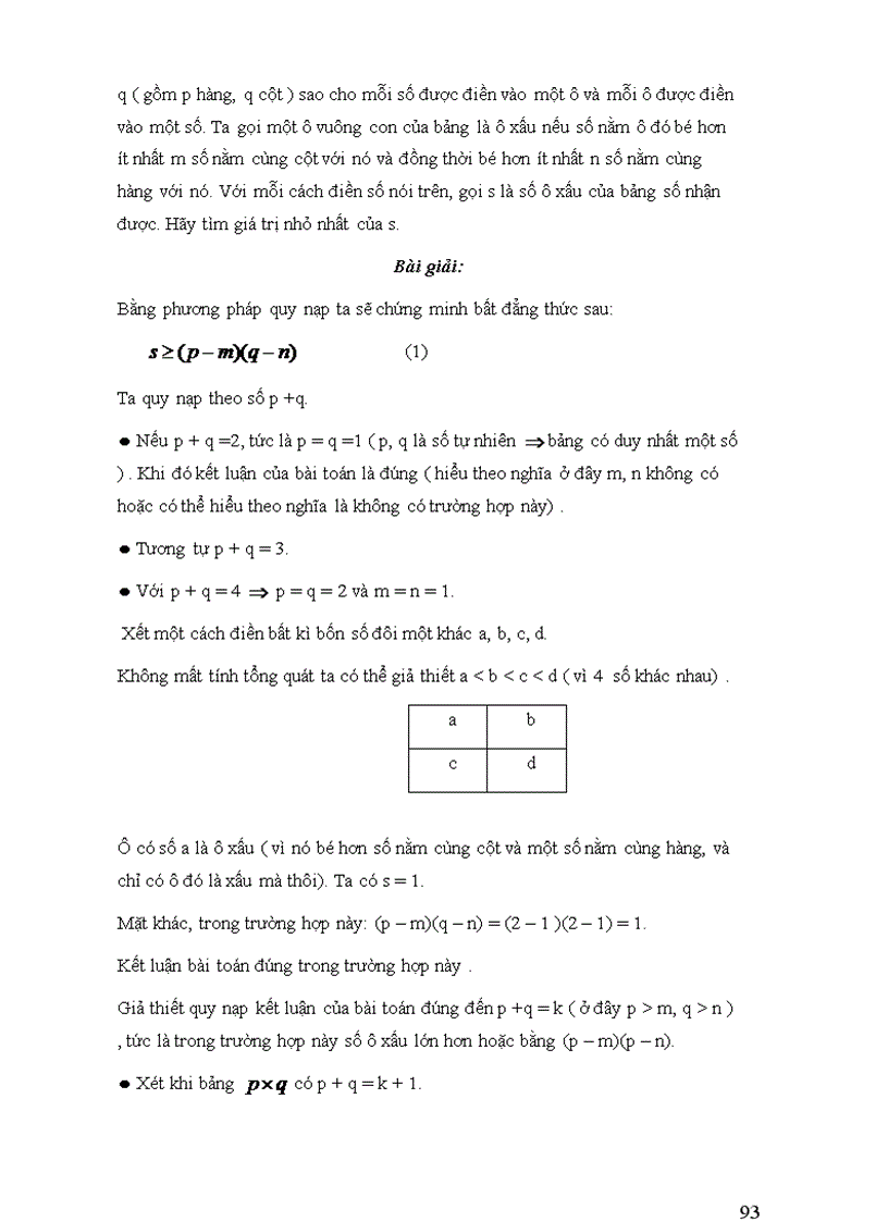 image for page Ứng dụng nguyên lí Dirichlet và nguyên lí cực hạn trong giải toán hình học