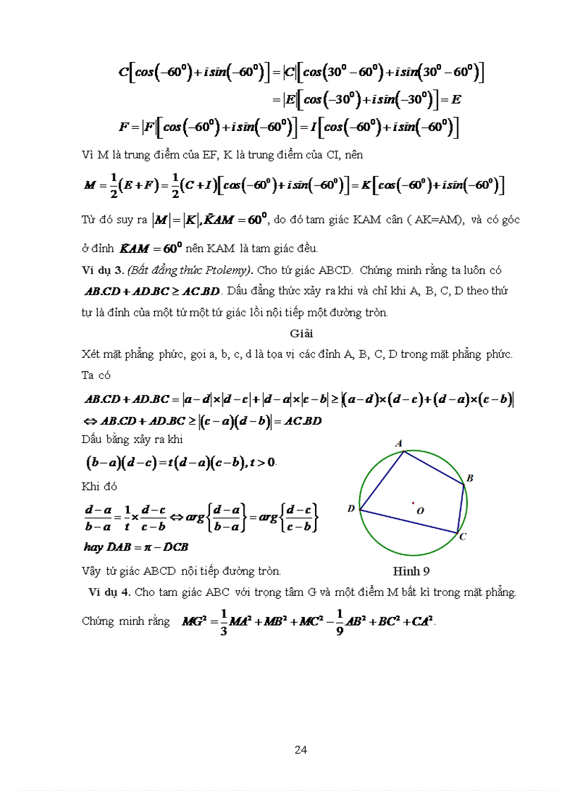 image for page Ứng dụng số phức vào giải toán Hình học phẳng