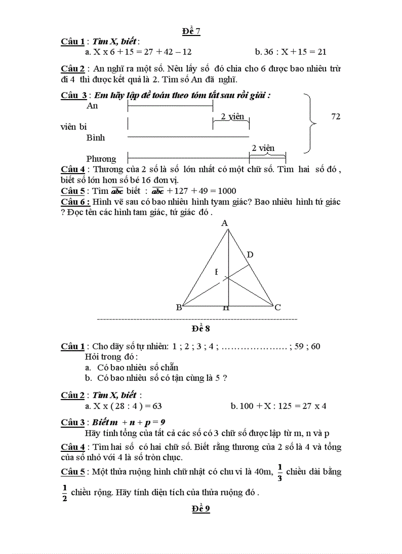 image for page Bộ đề bồi dưỡng toán lớp 3