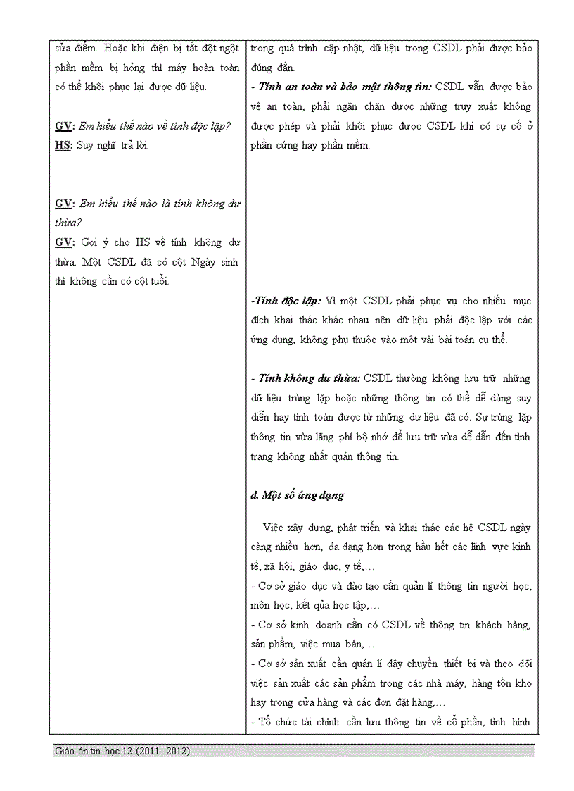 image for page Giáo án môn Tin học