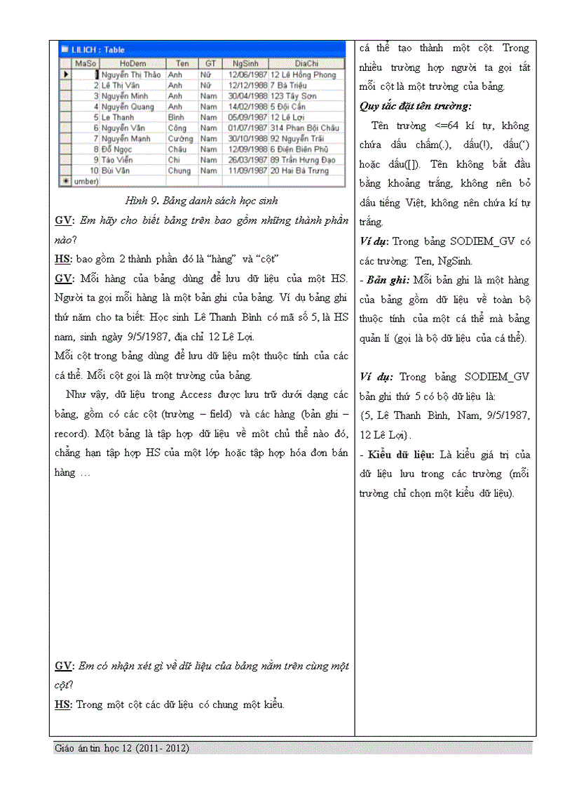 image for page Giáo án môn Tin học