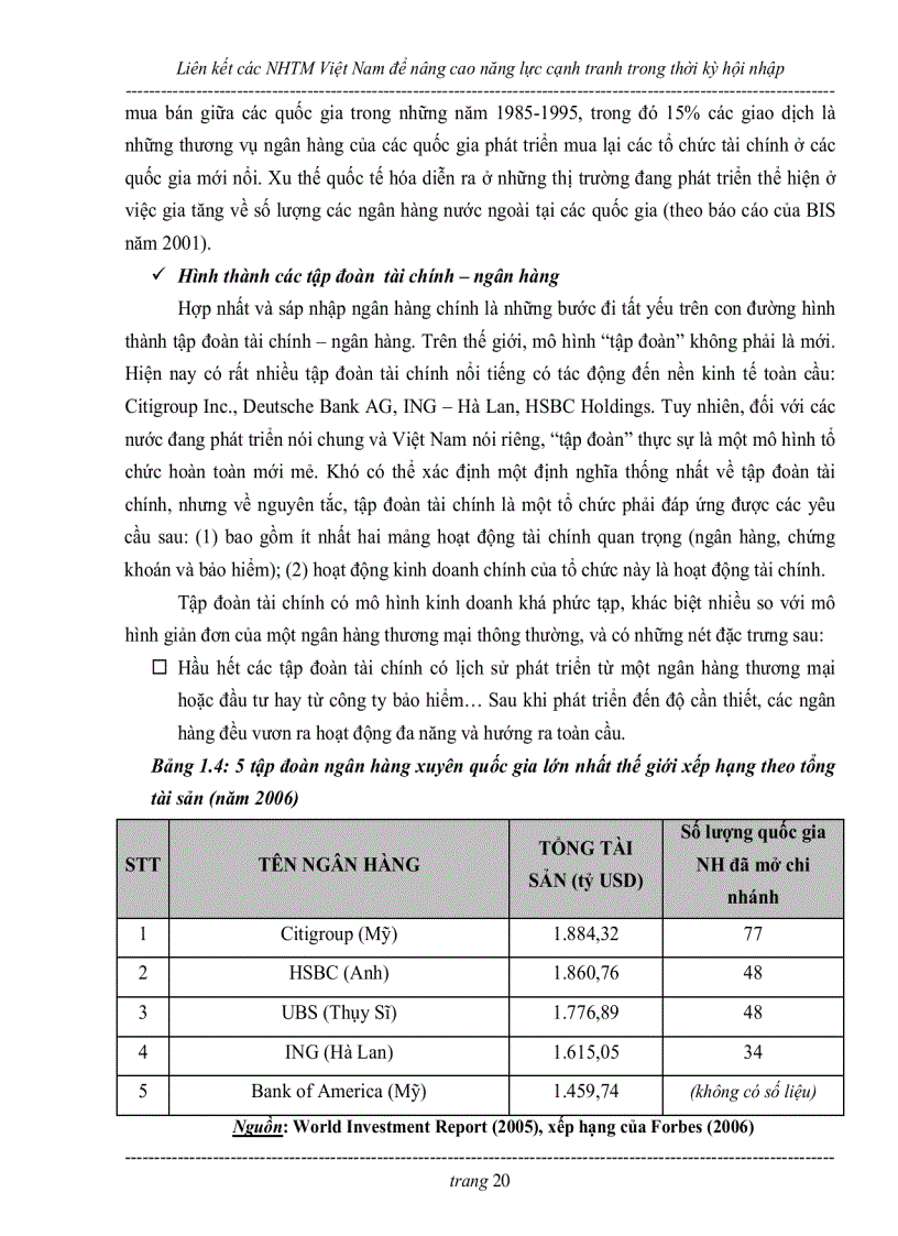 image for page Liên kết các ngân hàng thương mại việt nam để nâng cao năng lực cạnh tranh trong thời kỳ hội nhập