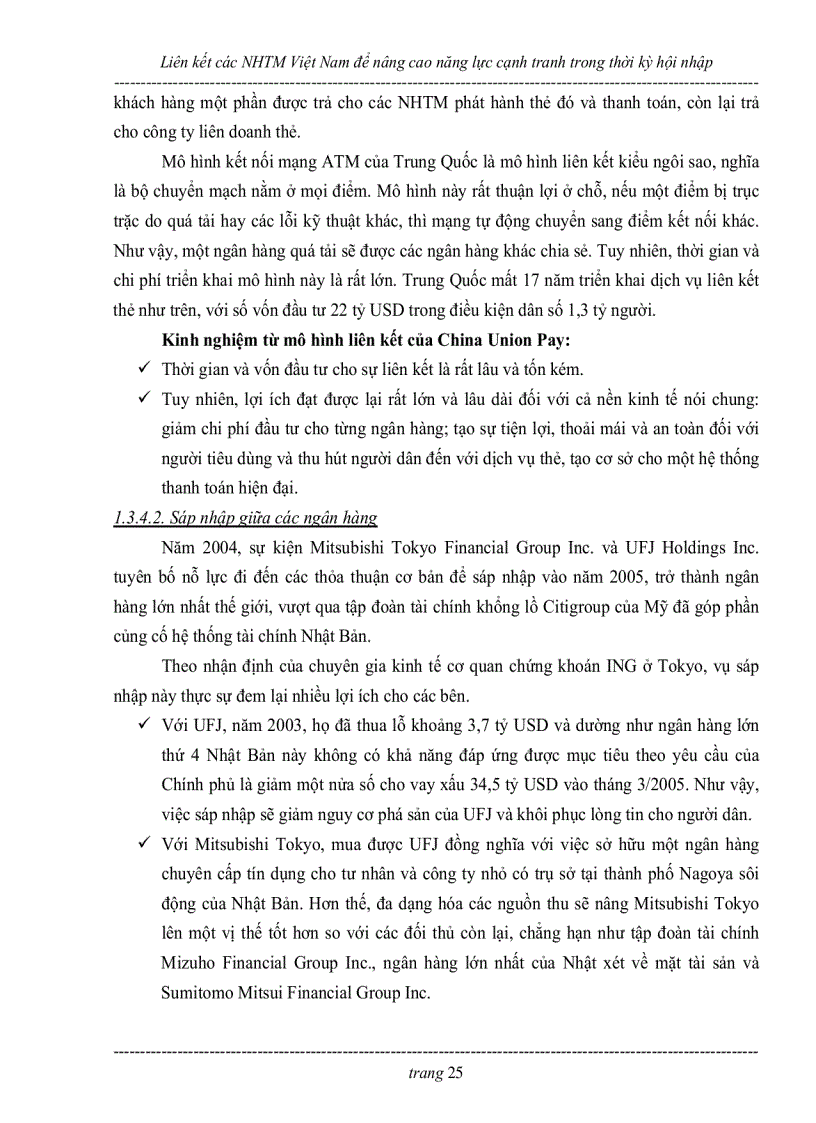 image for page Liên kết các ngân hàng thương mại việt nam để nâng cao năng lực cạnh tranh trong thời kỳ hội nhập