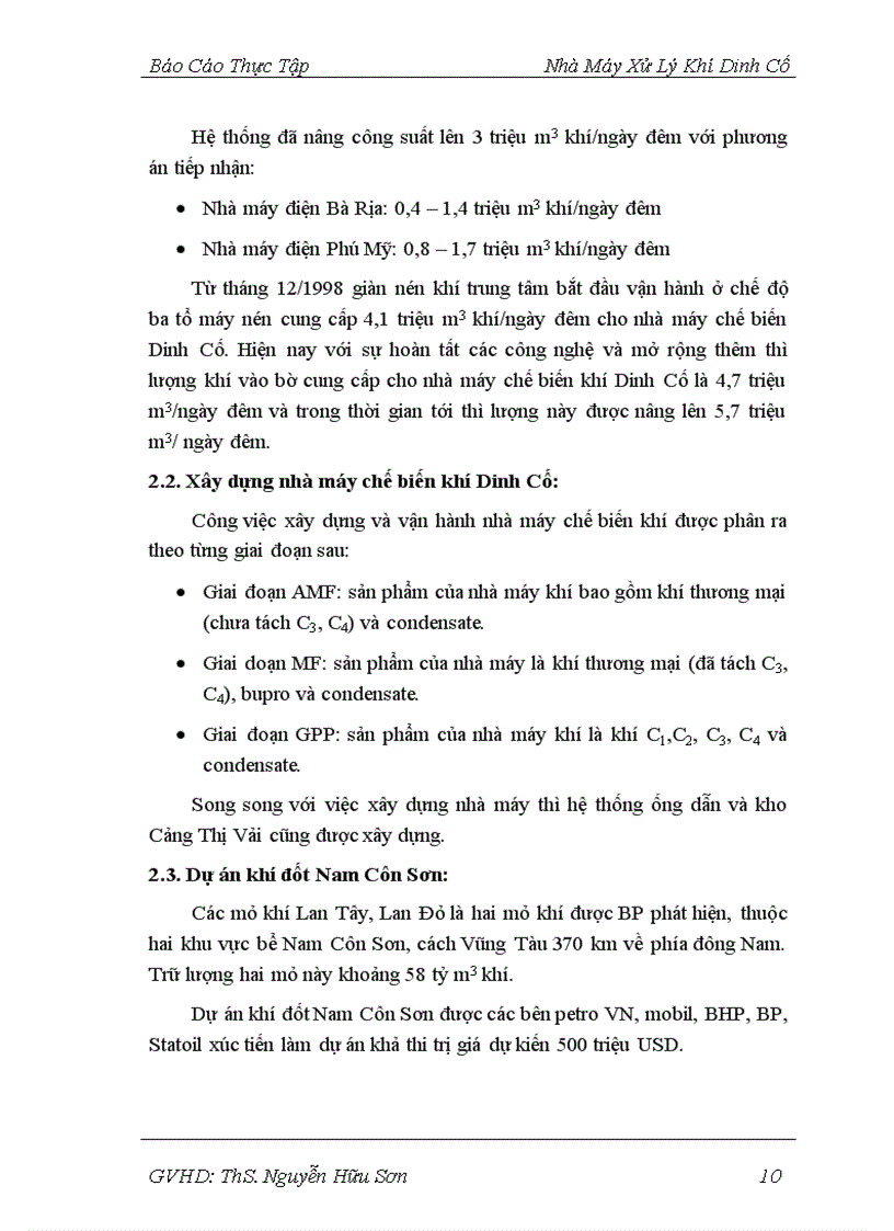 image for page Quy trình công nghệ sản xuất trong nhà máy chế biến khí Dinh Cố