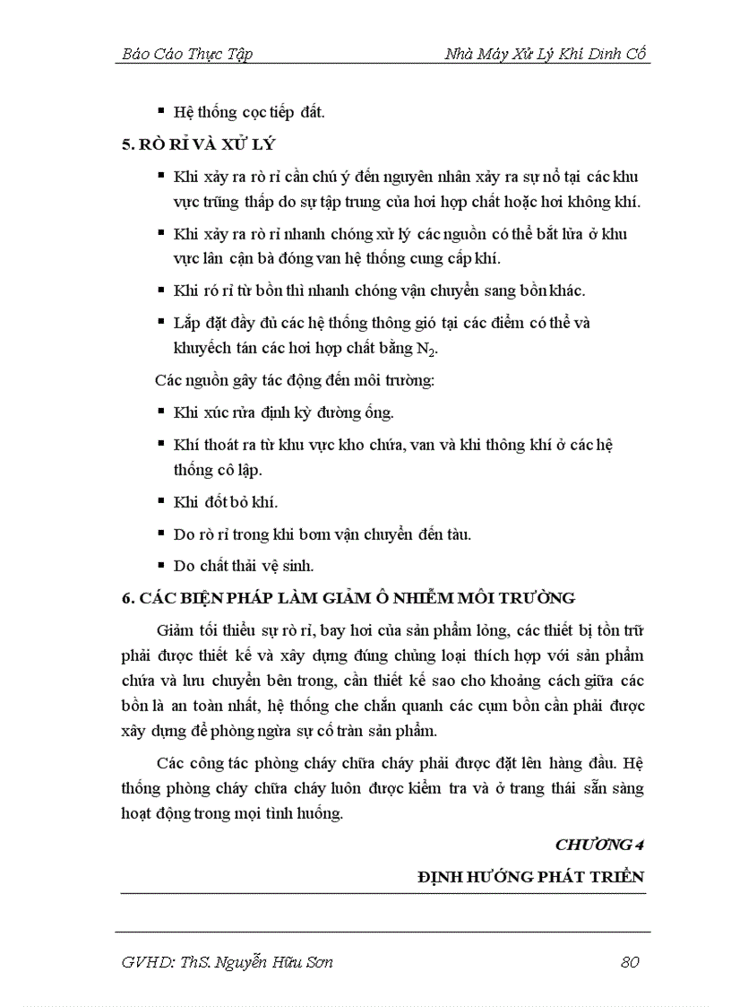 image for page Quy trình công nghệ sản xuất trong nhà máy chế biến khí Dinh Cố