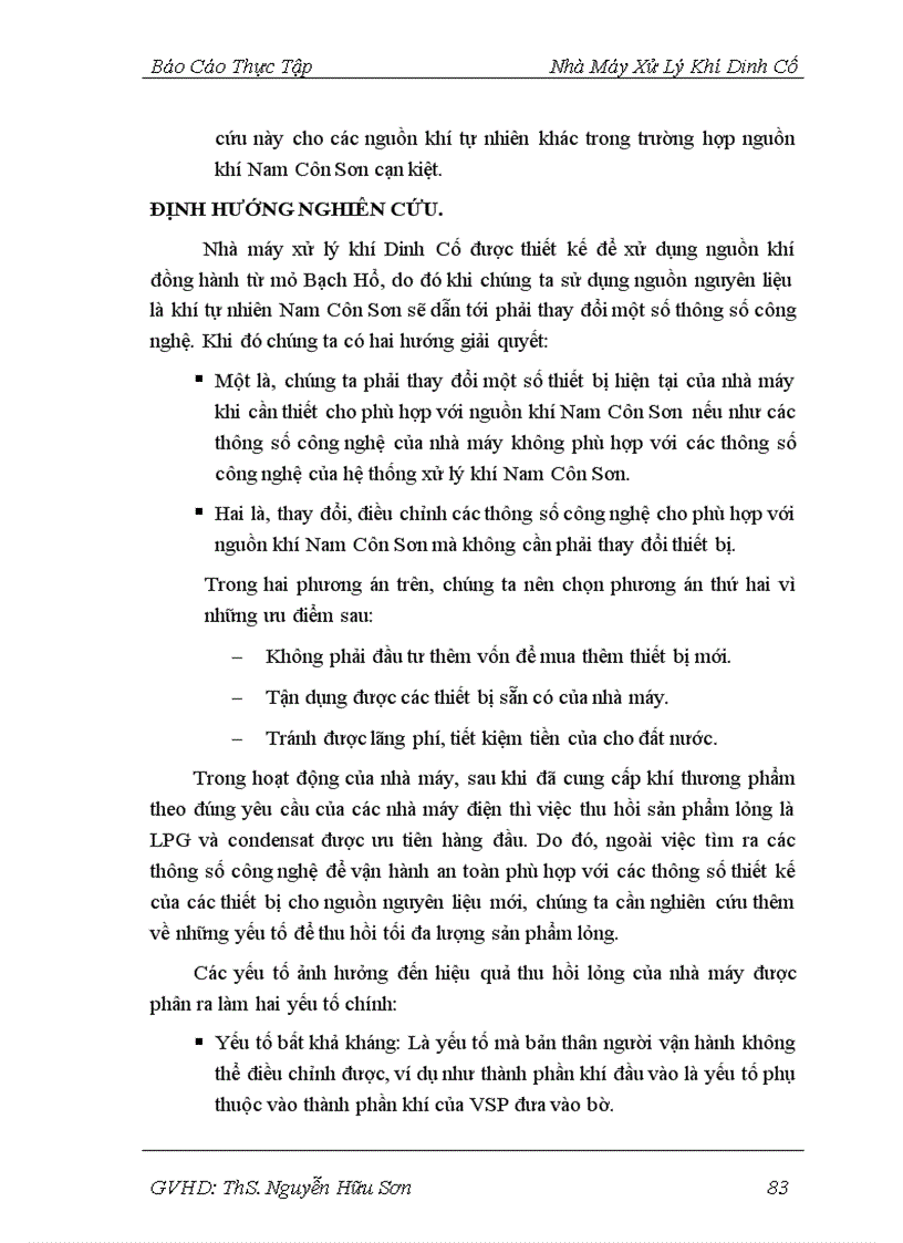 image for page Quy trình công nghệ sản xuất trong nhà máy chế biến khí Dinh Cố