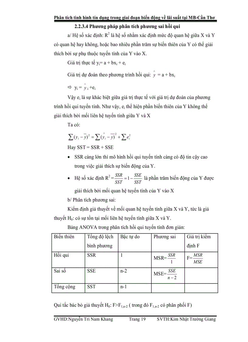 image for page Phân tích tình hình tín dụng trong giai đoạn biến động về lãi suất tại MB Cần Thơ