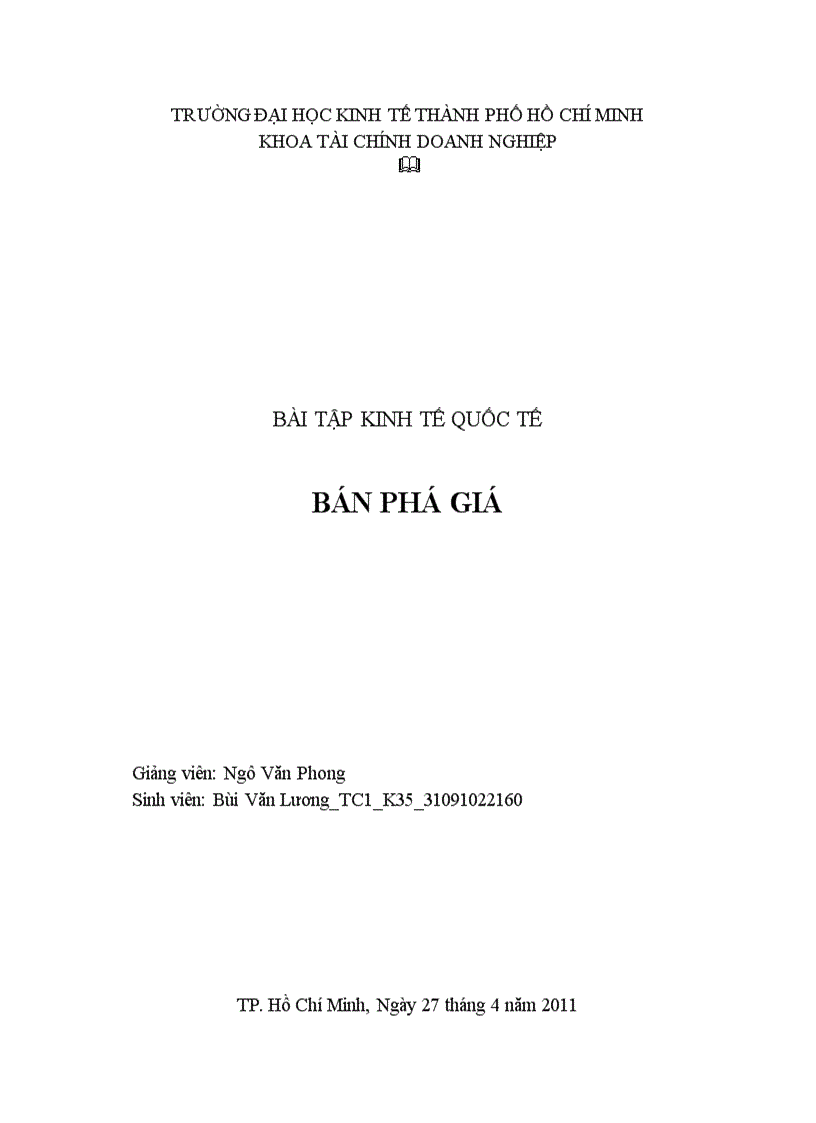 image for page Tổng quan về Bán phá giá