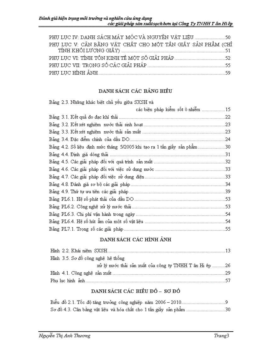 image for page Đánh giá hiện trạng môi trường và nghiên cứu ứng dụng các giải pháp sản xuất sạch hơn ngành in tại công ty TNHH TÂN HIỆP Hồ Chí Minh