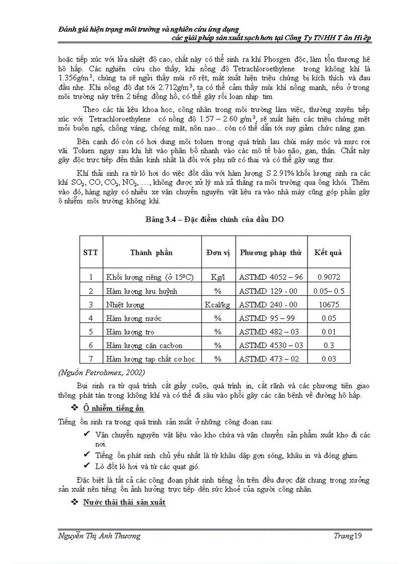 image for page Đánh giá hiện trạng môi trường và nghiên cứu ứng dụng các giải pháp sản xuất sạch hơn ngành in tại công ty TNHH TÂN HIỆP Hồ Chí Minh