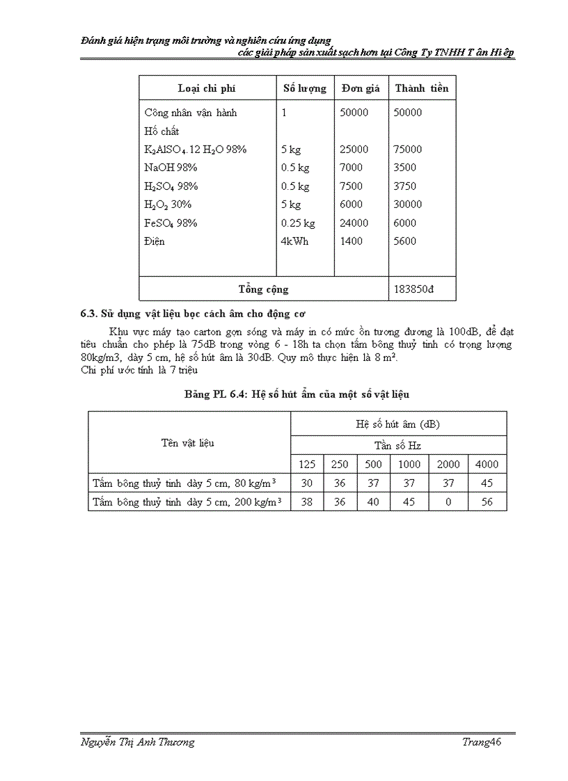 image for page Đánh giá hiện trạng môi trường và nghiên cứu ứng dụng các giải pháp sản xuất sạch hơn ngành in tại công ty TNHH TÂN HIỆP Hồ Chí Minh