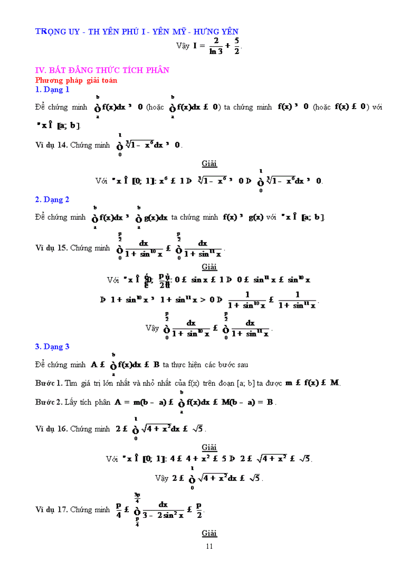 image for page Phương pháp giải toán tích phân