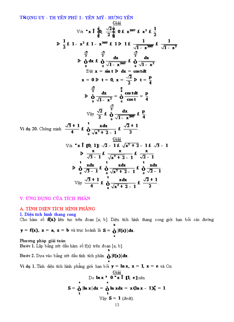 image for page Phương pháp giải toán tích phân