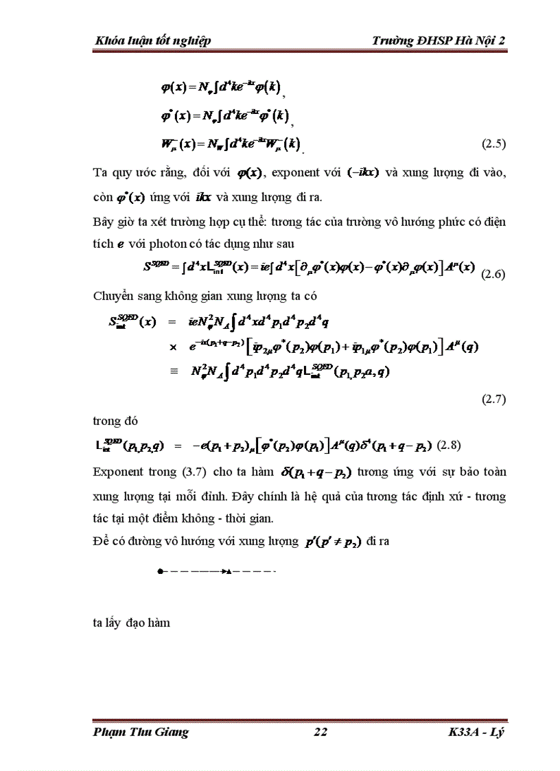 image for page Quy tắc Feynman cho SQED
