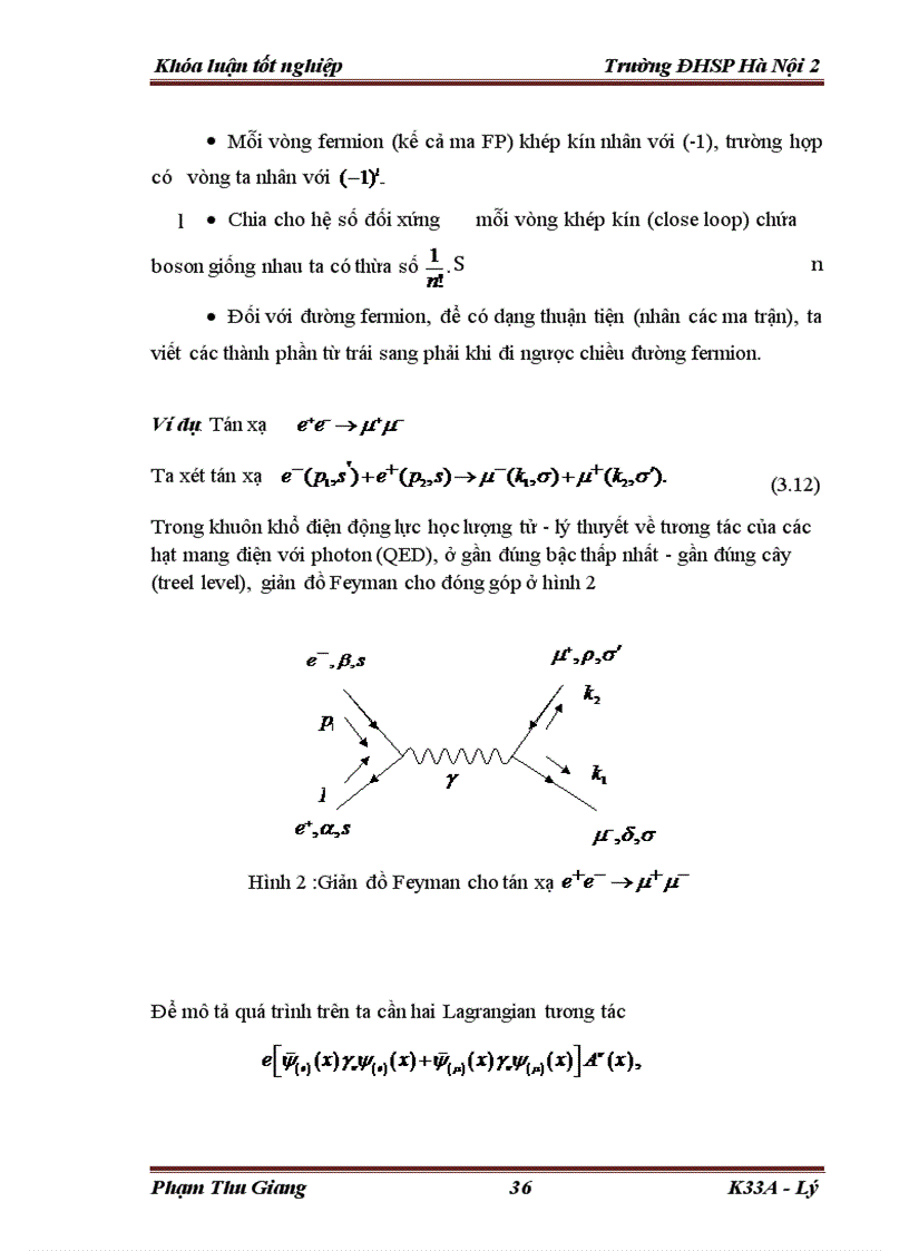 image for page Quy tắc Feynman cho SQED