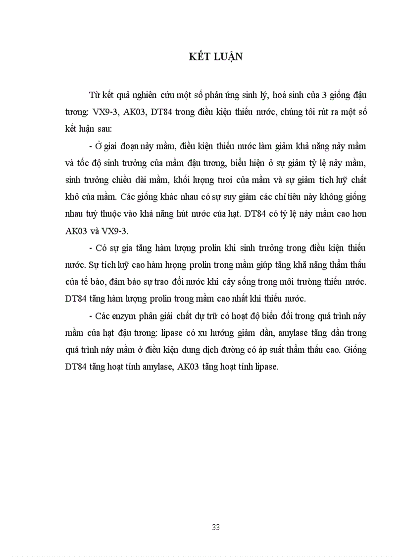 image for page Phản ứng của một số giống đậu tương chịu hạn khác nhau nảy mầm trong điều kiện thiếu nước