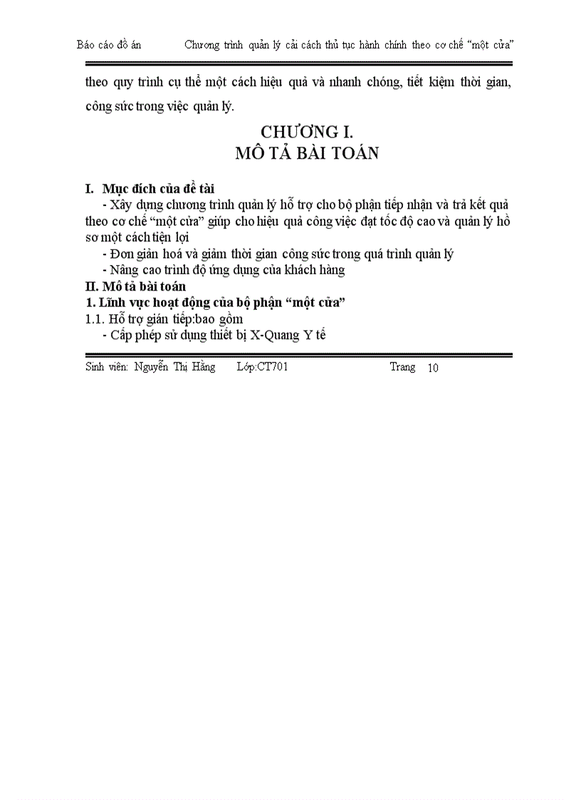 image for page Xây dựng phần mềm quản lý phục vụ cho quá trình cải cách thủ tục hành chính theo cơ chế một cửa tại Sở Khoa học và Công nghệ Hải phòng