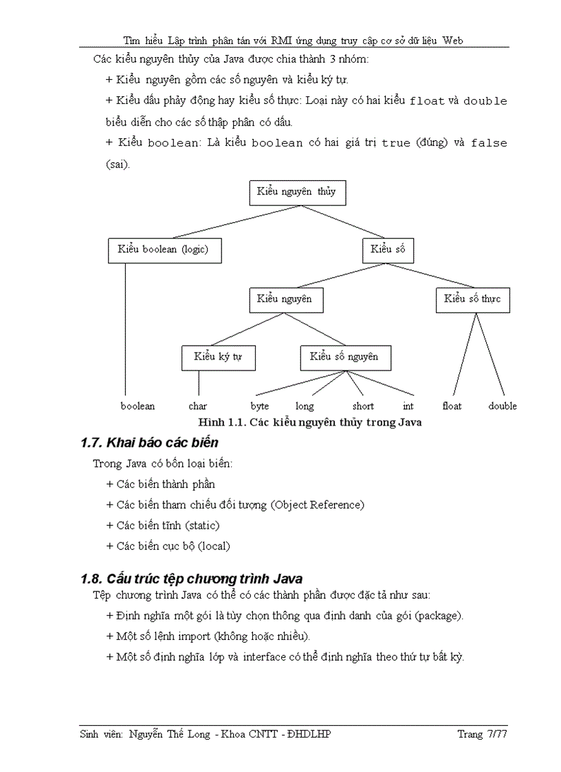 image for page Tìm hiểu lập trình phân tán với RMI ứng dụng truy cập cơ sở dữ liệu Web