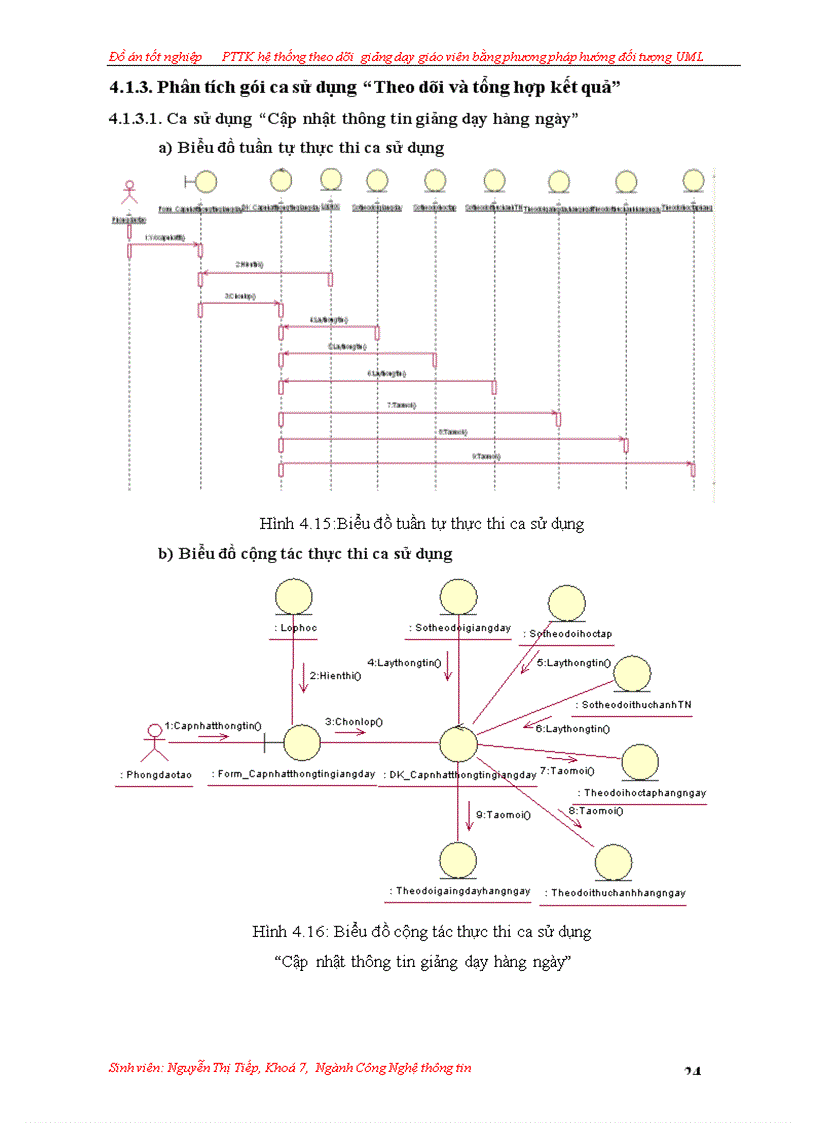 image for page Phân tích thiết kế hệ thống theo dõi giảng dạy giáo viên bằng phương pháp hướng đối tượng uml
