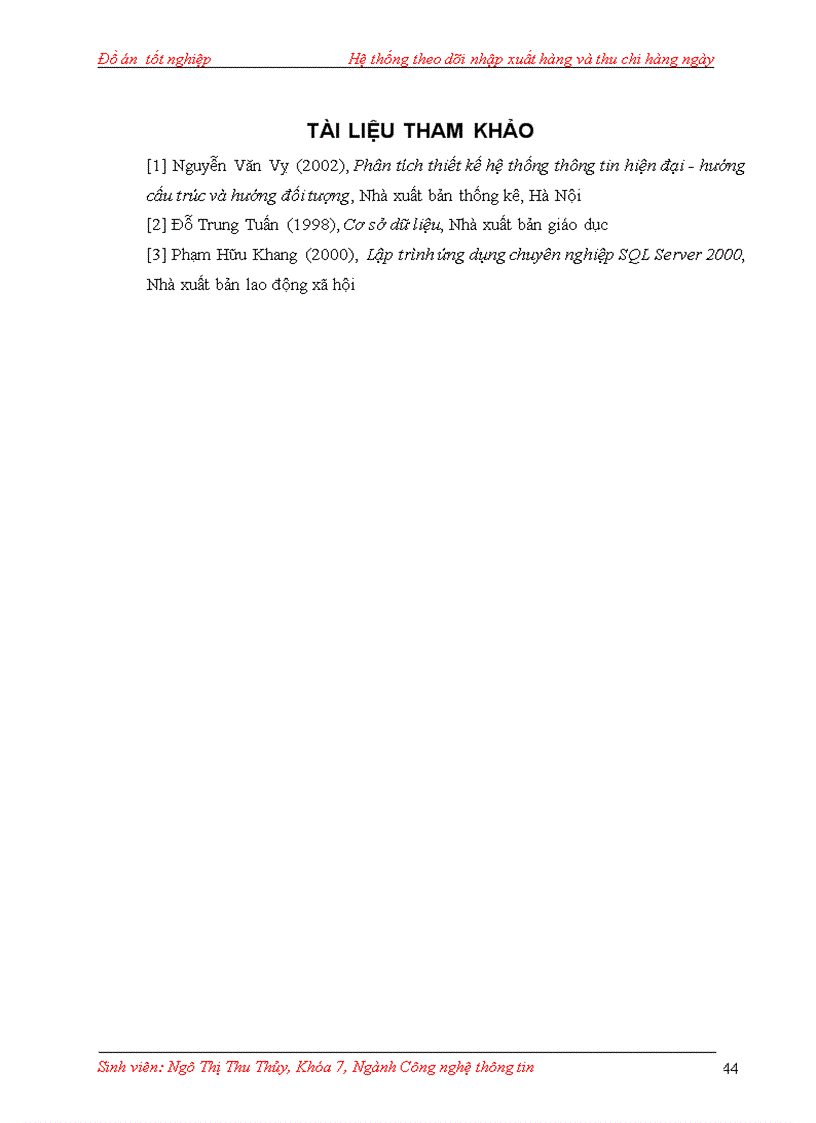 image for page Hệ thống theo dõi nhập xuất hàng và thu chi hàng ngày